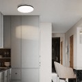 Lampa sufitowa BABILON 38 CM 4000K czarny plafon LP-335/1C M 4BK LIGHT PRESTIGE