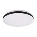 Lampa sufitowa BABILON 38 CM 4000K czarny plafon LP-335/1C M 4BK LIGHT PRESTIGE