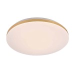 Lampa sufitowa BABILON 38 CM 4000K złoty plafon LP-335/1C M 4GD LIGHT PRESTIGE