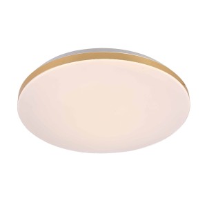 Lampa sufitowa BABILON 38 CM 4000K złoty plafon LP-335/1C M 4GD LIGHT PRESTIGE