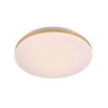 Lampa sufitowa BABILON 33 CM 4000K złoty plafon LP-335/1C S 4GD LIGHT PRESTIGE