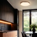 Lampa sufitowa BABILON 33 CM 4000K złoty plafon LP-335/1C S 4GD LIGHT PRESTIGE