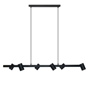 Lampa wisząca SNOW 6 czarny zwis LP-731/6L BK LIGHT PRESTIGE