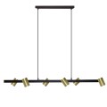 Lampa wisząca SNOW 6 - złoty zwis LP-731/6L GD LIGHT PRESTIGE