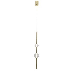 Lampa wisząca VAKU 4000K złoty zwis LP-719/2P GD LIGHT PRESTIGE