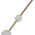Lampa wisząca VAKU 4000K złoty zwis LP-719/2P GD LIGHT PRESTIGE
