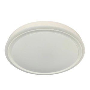 Lampa sufitowa VEGAS 30 CM 4000K biały plafon LP-550/1C S 4WH LIGHT PRESTIGE