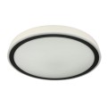 Lampa sufitowa VEGAS 30 CM 4000K biały plafon LP-550/1C S 4BK LIGHT PRESTIGE