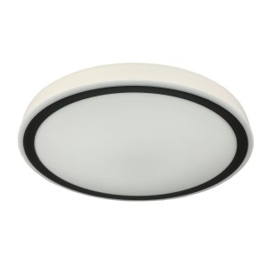 Lampa sufitowa VEGAS 30 CM 4000K biały plafon LP-550/1C S 4BK LIGHT PRESTIGE