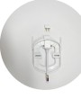 Lampa sufitowa VEGAS 30 CM 4000K biały plafon LP-550/1C S 4BK LIGHT PRESTIGE