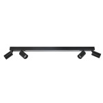Reflektor PERUGIA 4 czarny spot LP-0703/4C BK LIGHT PRESTIGE
