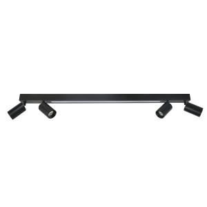 Reflektor PERUGIA 4 czarny spot LP-0703/4C BK LIGHT PRESTIGE