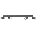 Reflektor PERUGIA 4 czarny spot LP-0703/4C BK LIGHT PRESTIGE