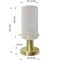 Lampa stołowa TIRANA biały LP-945/1T WH LIGHT PRESTIGE