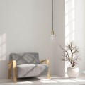 Lampa wisząca TIRANA 1 biały zwis LP-945/1P WH LIGHT PRESTIGE