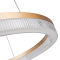 Lampa wisząca MIDWAY CRISTAL TRIANGLE - DUŻA złoty zwis LP-033/1P L GD Cr Tria LIGHT PRESTIGE
