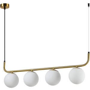 Lampa wisząca ALISA złoty zwis LP-005/4L GD LIGHT PRESTIGE