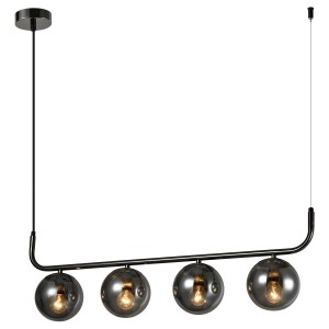 Lampa wisząca ALISA grafit zwis LP-005/4L grafit LIGHT PRESTIGE