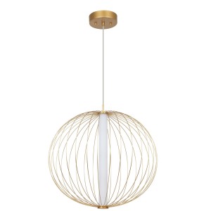 Lampa wisząca TREVISO złoty zwis LP-798/1P L GD LIGHT PRESTIGE