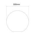 Lampa OGRODOWA GAJA 50 CM biały LP-JH-1095-500 LIGHT PRESTIGE