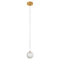 Lampa wisząca DIAMOND 1 złoty zwis LP-2202/1P GD LIGHT PRESTIGE