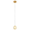 Lampa wisząca DIAMOND 1 złoty zwis LP-2202/1P GD LIGHT PRESTIGE