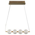 Lampa wisząca DIAMOND 4 LINIA złoty zwis LP-2202/4L GD LIGHT PRESTIGE