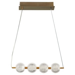 Lampa wisząca DIAMOND 4 LINIA złoty zwis LP-2202/4L GD LIGHT PRESTIGE
