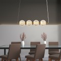 Lampa wisząca DIAMOND 4 LINIA złoty zwis LP-2202/4L GD LIGHT PRESTIGE