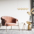 Lampa wisząca DIAMOND 4 LINIA złoty zwis LP-2202/4L GD LIGHT PRESTIGE