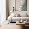 Lampa DIAMOND 5 złoty LP-2202/5P GD LIGHT PRESTIGE