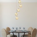 Lampa DIAMOND 5 złoty LP-2202/5P GD LIGHT PRESTIGE