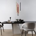 Lampa wisząca LUNGO 7 KOLOR MIX złoty zwis LP-894/7P MIXED LIGHT PRESTIGE