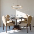 Lampa wisząca MIDWAY CRISTAL TRIANGLE - MAŁA złoty zwis LP-033/1P S GD Cr Tria LIGHT PRESTIGE