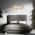 Lampa wisząca MIDWAY CRISTAL TRIANGLE - MAŁA złoty zwis LP-033/1P S GD Cr Tria LIGHT PRESTIGE