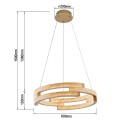 Lampa wisząca TARJA złoty zwis LP-1810/1P GD LIGHT PRESTIGE