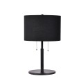 Lampa stołowa FOGO czarny LP-0304/2T BK LIGHT PRESTIGE