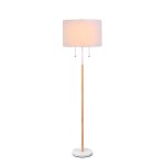 Lampa podłogowa FOGO biały LP-0304/2F WH LIGHT PRESTIGE