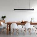 Lampa wisząca LUCI L TUYA czarny zwis LP-1401/1P L BK Smart LIGHT PRESTIGE