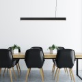 Lampa wisząca LUCI L TUYA czarny zwis LP-1401/1P L BK Smart LIGHT PRESTIGE
