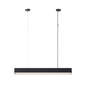 Lampa wisząca LUCI M TUYA czarny zwis LP-1401/1P M BK Smart LIGHT PRESTIGE