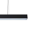 Lampa wisząca LUCI M TUYA czarny zwis LP-1401/1P M BK Smart LIGHT PRESTIGE