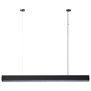 Lampa wisząca MIRA L TUYA czarny zwis LP-1201/1P L BK Smart LIGHT PRESTIGE