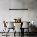 Lampa wisząca MIRA L TUYA czarny zwis LP-1201/1P L BK Smart LIGHT PRESTIGE