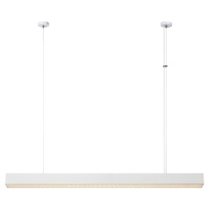 Lampa wisząca MIRA L TUYA biały zwis LP-1201/1P L WH Smart LIGHT PRESTIGE