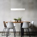 Lampa wisząca MIRA M TUYA biały zwis LP-1201/1P M WH Smart LIGHT PRESTIGE