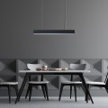 Lampa wisząca MIRA M TUYA czarny zwis LP-1201/1P M BK Smart LIGHT PRESTIGE