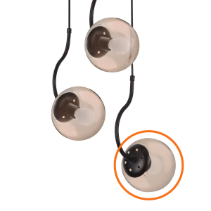 Akcesorium ZAPASOWY KLOSZ HOOK LP-125 klosz LIGHT PRESTIGE