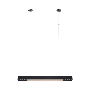 Lampa wisząca CALI M TUYA czarny zwis LP-1301/1P M BK Smart LIGHT PRESTIGE