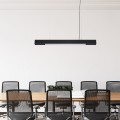 Lampa wisząca CALI M TUYA czarny zwis LP-1301/1P M BK Smart LIGHT PRESTIGE